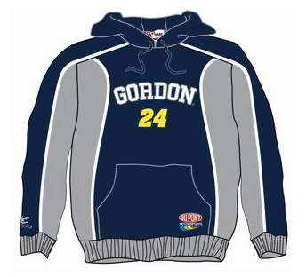 #24 Jeff Gordon - Dupont Hooded Sweatshirt