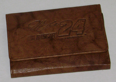 #24 Jeff Gordon - Ladies Embossed Tri-Fold Leather Wallet