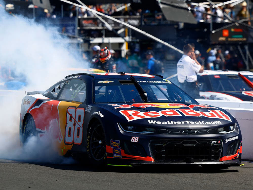 2025 Shane Van Gisbergen #88 Red Bull - Sonoma Win / Raced 1/64 Diecast