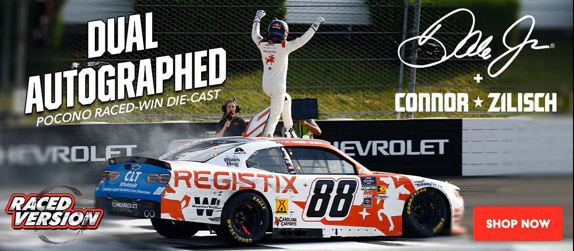 2025 Connor Zilisch #88 Registix - Pocono Win / Raced Diecast, by Action Lionel