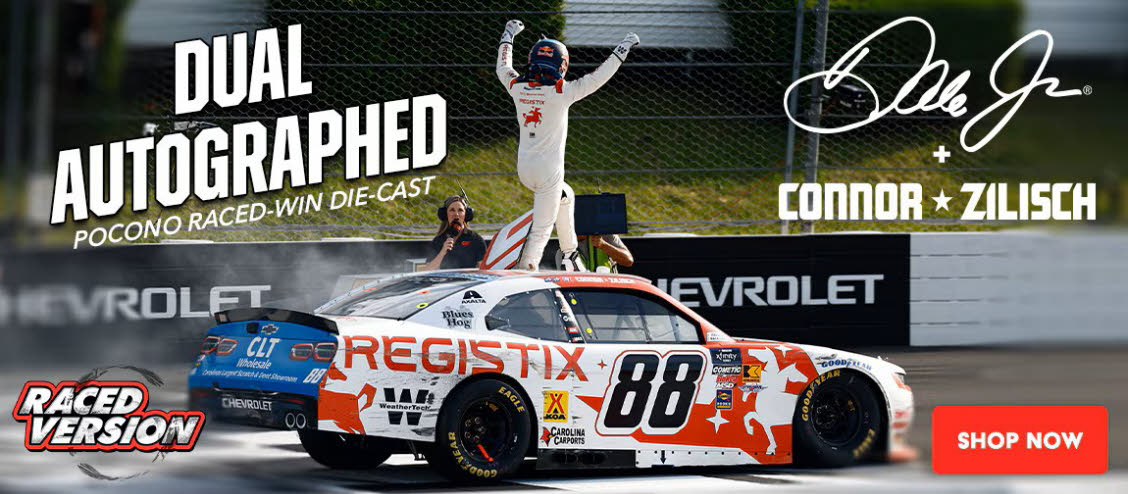 2025 Connor Zilisch #88 Registix - Pocono Win / Raced Diecast, by Action Lionel