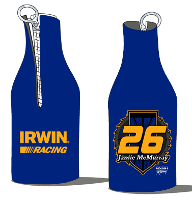 #26 Jamie McMurray / Irwin - Bottle Koozie