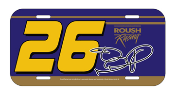 #26 Jamie McMurray - Number License Plate