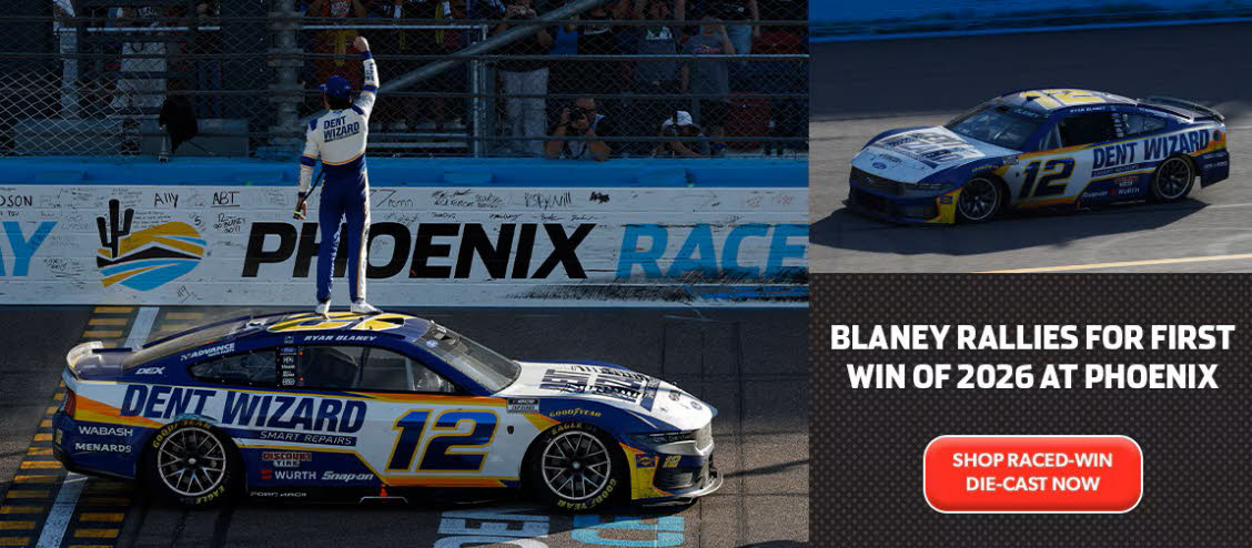 2026 Ryan Blaney #12 Dent Wizard - Phoenix Win / Raced Diecast, by Action Lionel Racing
