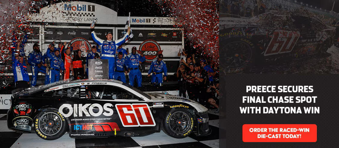 2026 Ryan Preece #60 Kroger / OIKOS - Daytona Win / Raced Diecast, by Action Lionel Racing
