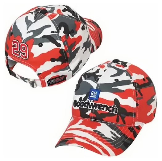 #29 Kevin Harvick '06 Goodwrench Camo Cap
