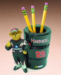 #29 Kevin Harvick - Boyds Bear Pencil Holder
