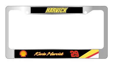 #29 Kevin Harvick - Metal License Plate Frame