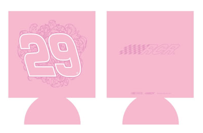 #29 Kevin Harvick - Pink Can Huggie