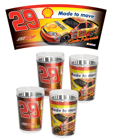 #29 Kevin Harvick - 16oz. Party Tumbler 4pc