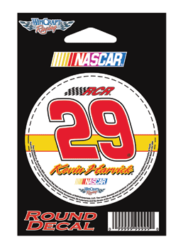 #29 Kevin Harvick - Round Decal