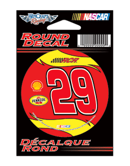 #29 Kevin Harvick / Shell Pennzoil - NASCAR 3" Round Decal