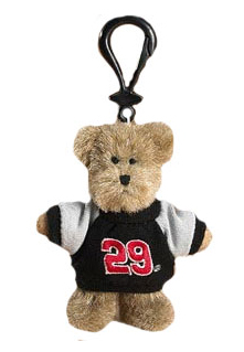 #29 Kevin Harvick - Boyds Bear Keychain