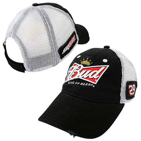 #29 Kevin Harvick - Budweiser Hauler Mesh Cap