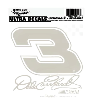 #3 Dale Earnhardt - Ultra Decal / White