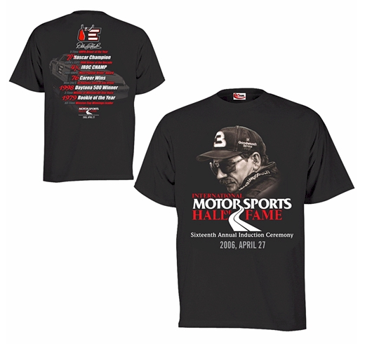 #3 Dale Earnhardt '06 Hall of Fame T-Shirt