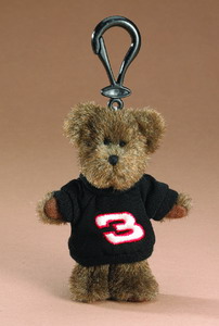 #3 Dale Earnhardt - Boyds Bear Keychain