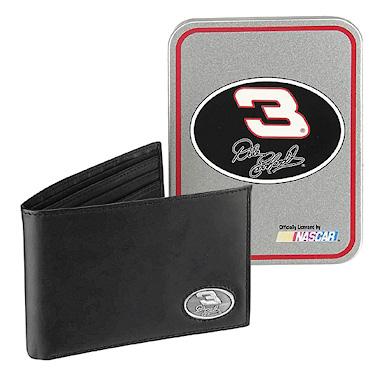 #3 Dale Earnhardt - Leather Bi-Fold Money Clip