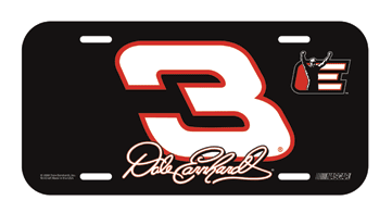 #3 Dale Earnhardt - Number License Plate