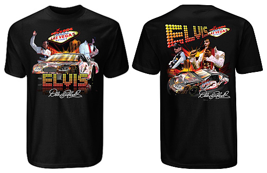 #3 Dale Earnhardt - Elvis Black T-Shirt