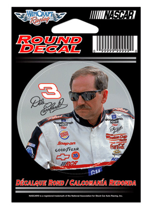 #3 Dale Earnhardt - Round Decal