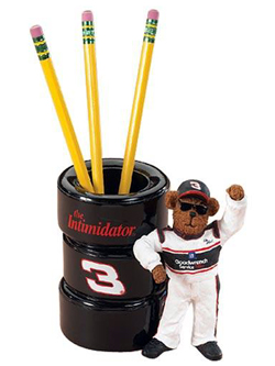 #3 Dale Earnhardt - Boyds Bear Pencil Holder