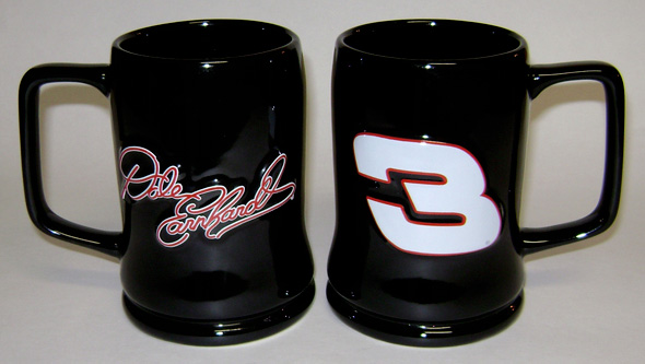 #3 Dale Earnhardt - 18oz Sculpted Stein