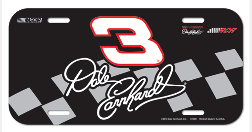 #3 Dale Earnhardt - NASCAR License Plate