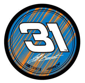 #31 Jeff Burton - Round Decal