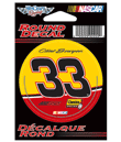 #33 Clint Bowyer / Cheerios - NASCAR 3 Round Decal