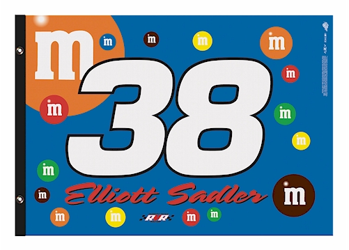 #38 Elliott Sadler - Fan Flag