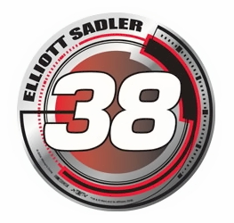 #38 Elliott Sadler - Round Decal