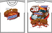 #38 Elliott Sadler - M&Ms / Snickers T-Shirt