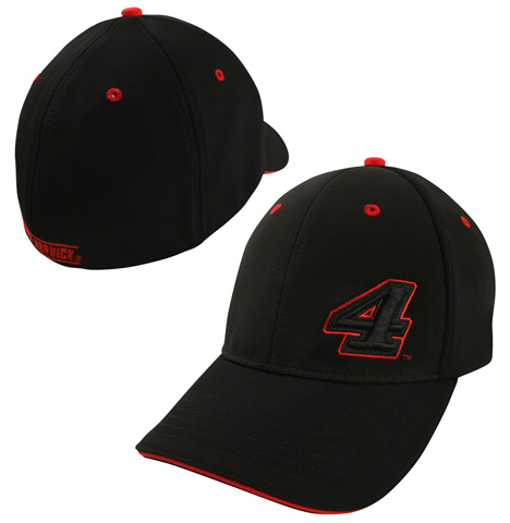 #4 Kevin Harvick - Black Varsity Fitted NASCAR Hat