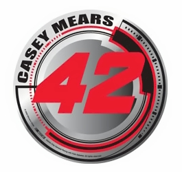 #42 Casey Mears - Round Decal