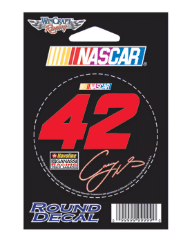 #42 Casey Mears - Round Decal