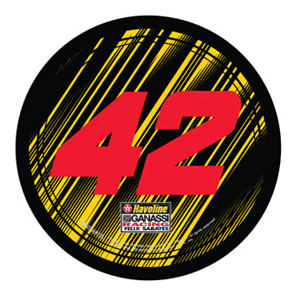 #42 Juan Pablo Montoya - Round Decal