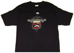 #42 Juan Pablo Montoya - Texaco / Havoline Script Black T-Shirt
