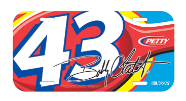 #43 Bobby Labonte - Number License Plate