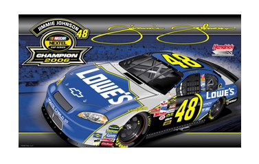 #48 Jimmie Johnson '06 NEXTEL Cup Champ Flag