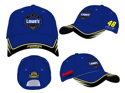 #48 Jimmie Johnson '06 NEXTEL Champ Lowes Cap