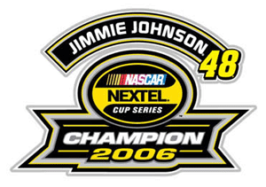 #48 Jimmie Johnson '06 NEXTEL Cup Champ - Hat Pin