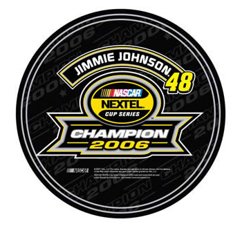 #48 Jimmie Johnson '06 NEXTEL Champ - Rd Decal