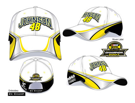 #48 Jimmie Johnson '07 NEXTEL Champ Driver Cap