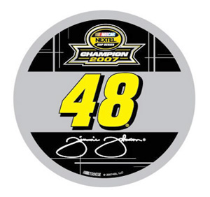 #48 Jimmie Johnson '07 NEXTEL Champ - Rd Decal
