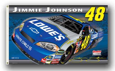 #48 Jimmie Johnson Two-Sided Flag