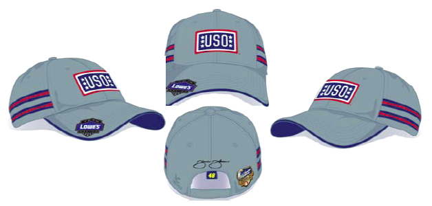 #48 Jimmie Johnson / USO - American Heroes Cap