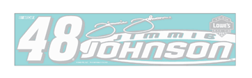 #48 Jimmie Johnson - Vinyl Diecut Decal