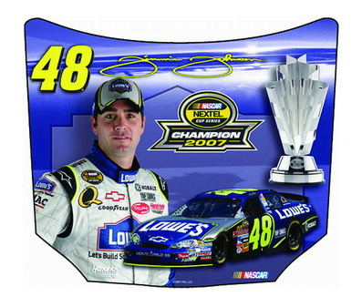 #48 Jimmie Johnson '07 Champ Hood Mouse Pad