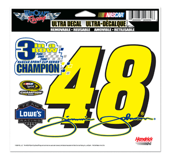 #48 Jimmie Johnson 3x Champion - Ultra Decal